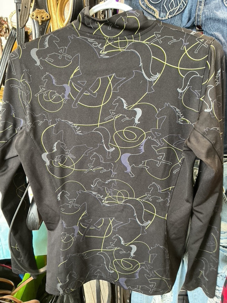 Shirt Horse MonoWear Black Med 