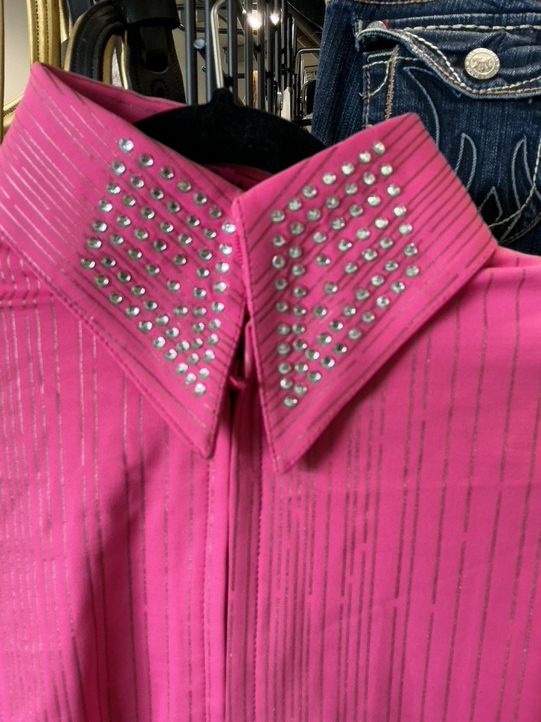 Western Shirt Hot Pink Large