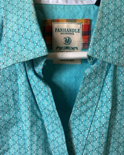 Western Shirt Panhandle Med Blue 