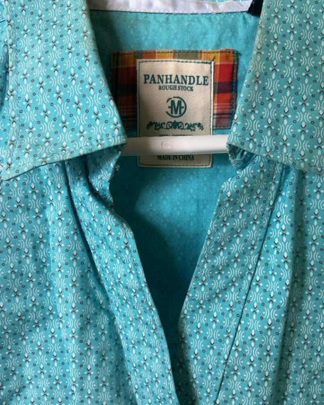 Western Shirt Panhandle Med Blue 