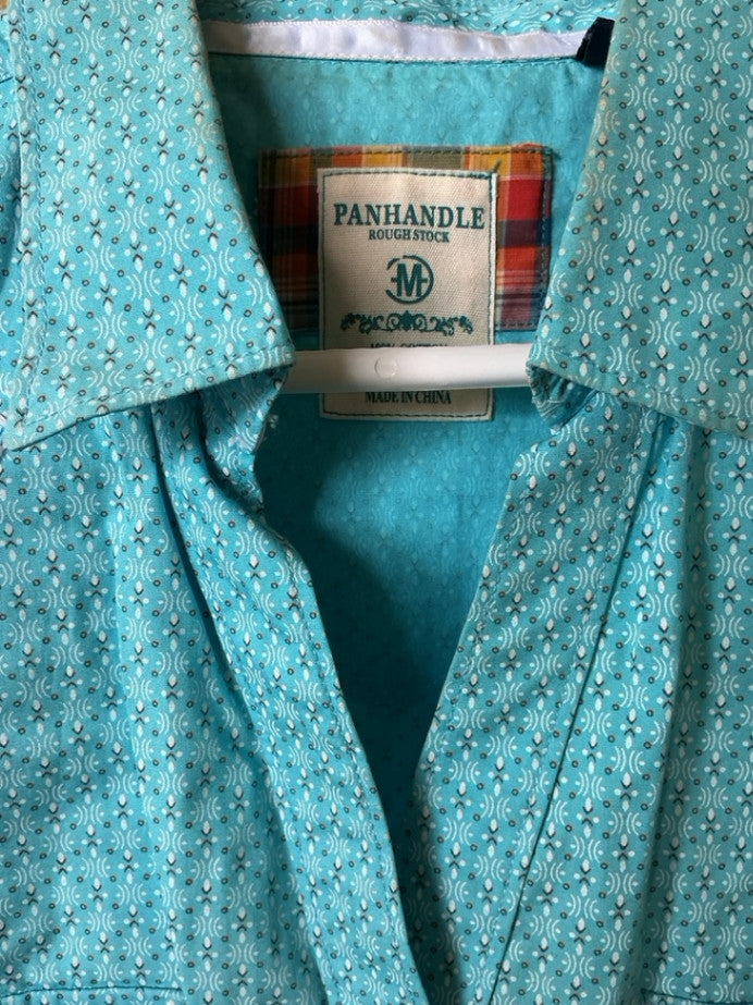 Western Shirt Panhandle Med Blue