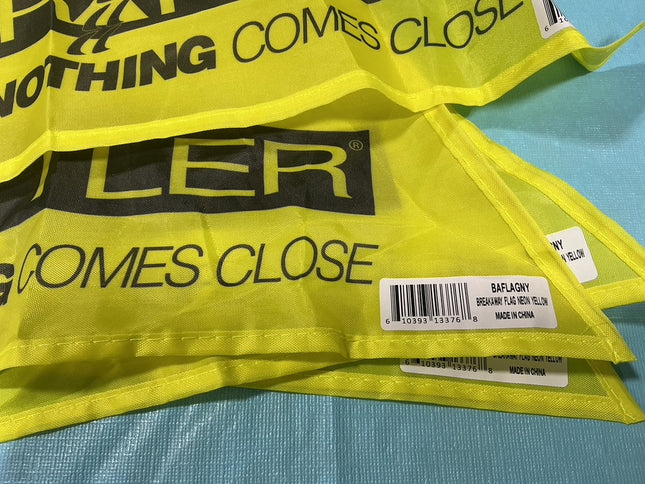 Breakaway Flags (4) Neon Yellow