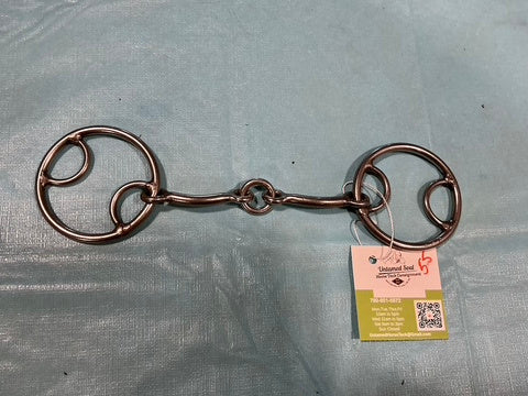 Bit Locked Mouth Piece & Headstall Oring 5.5" L&W
