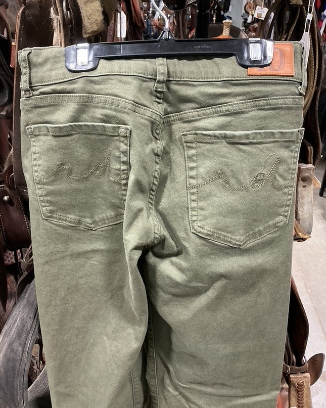 Jeans Green Ranch Dressn Medium