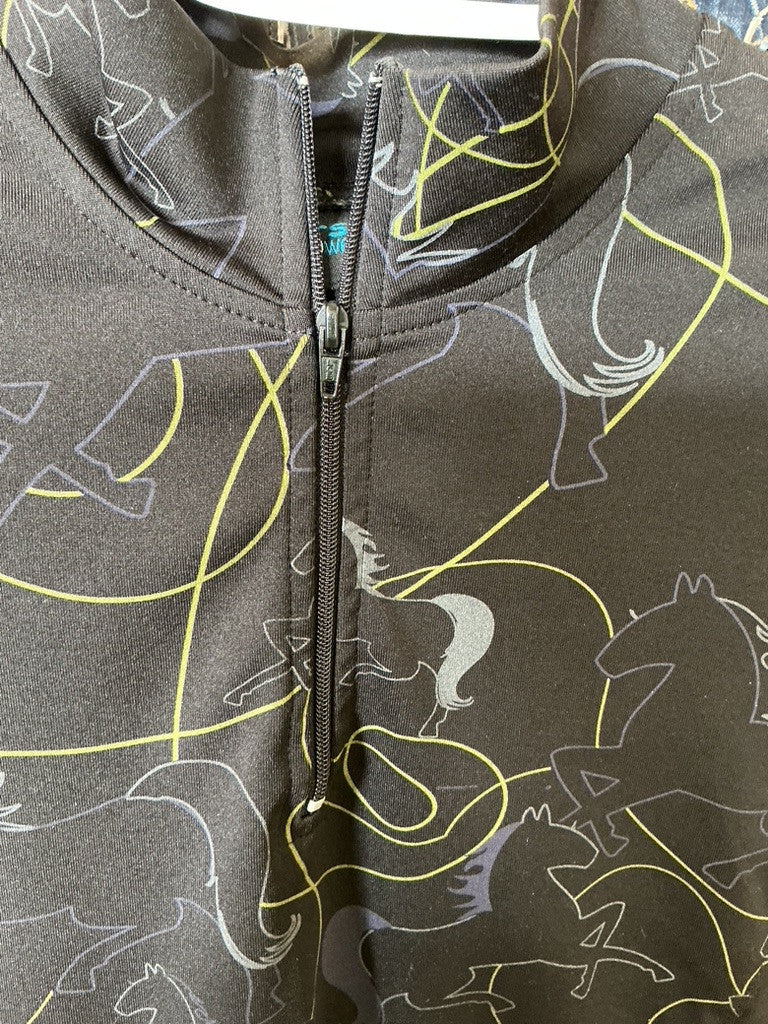 Shirt Horse MonoWear Black Med 