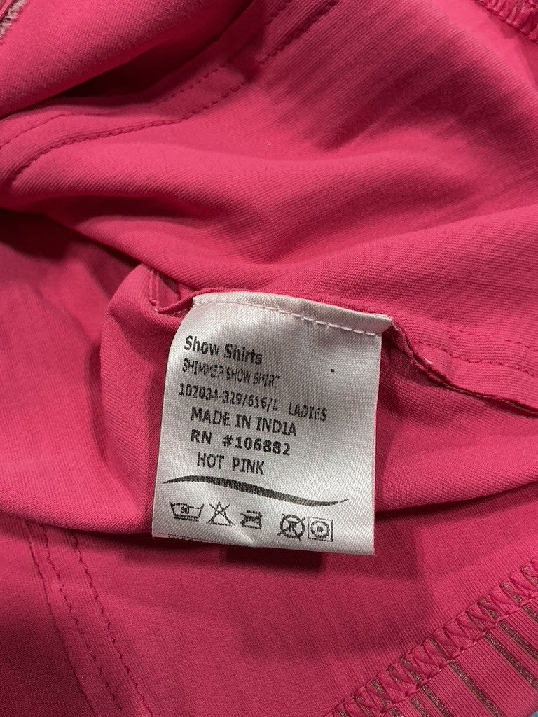 Western Shirt Hot Pink Large