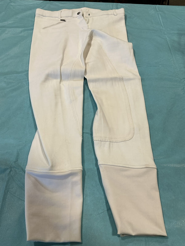 English Breeches – Elation, White, 30R | New without Tags