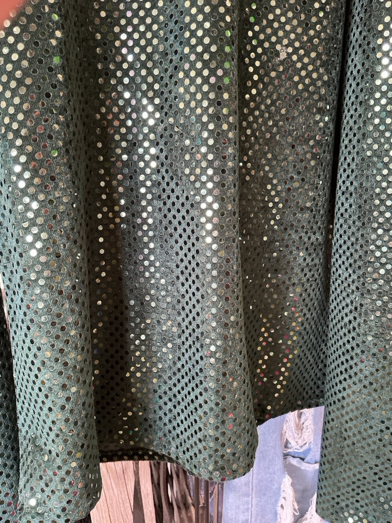 Show Shirt Green/Sparkle Small