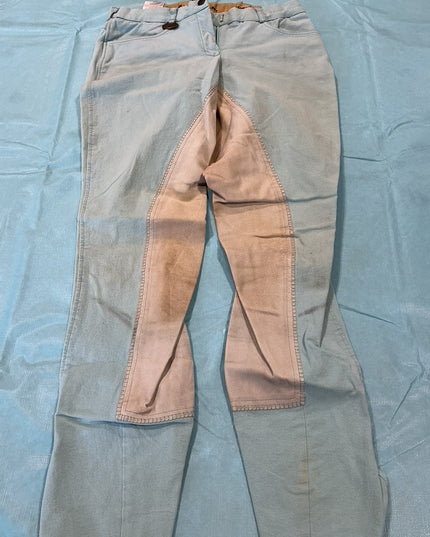 Breeches 28 Light tan /Blue