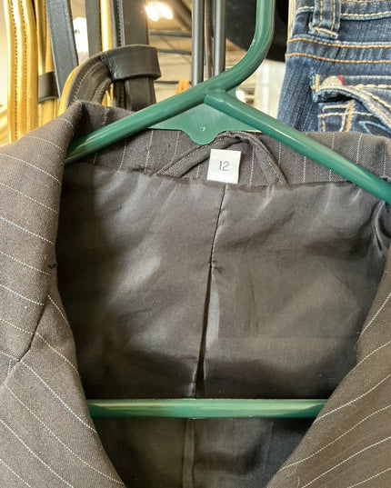 Show Jacket Black Pinstripe 12
