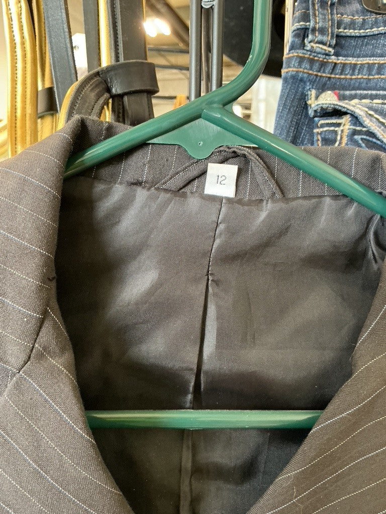 Show Jacket Black Pinstripe 12