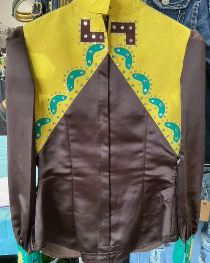 English Shirt Brown/Yellow/Green