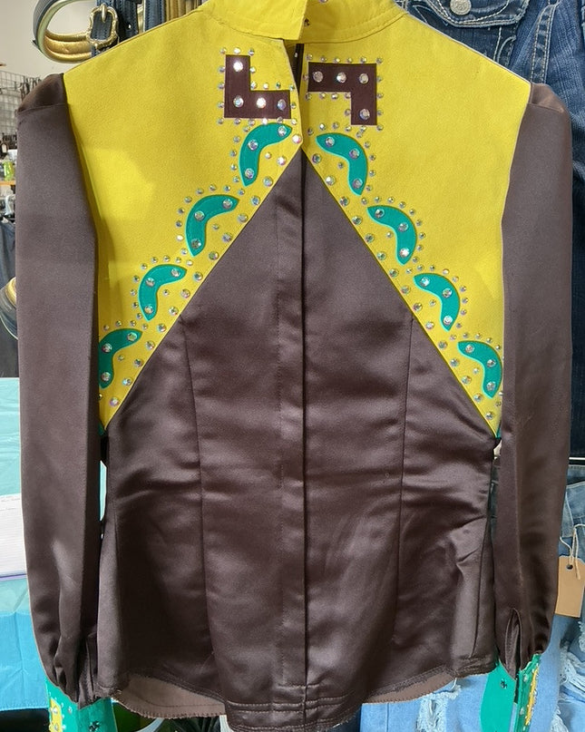 English Shirt Brown/Yellow/Green