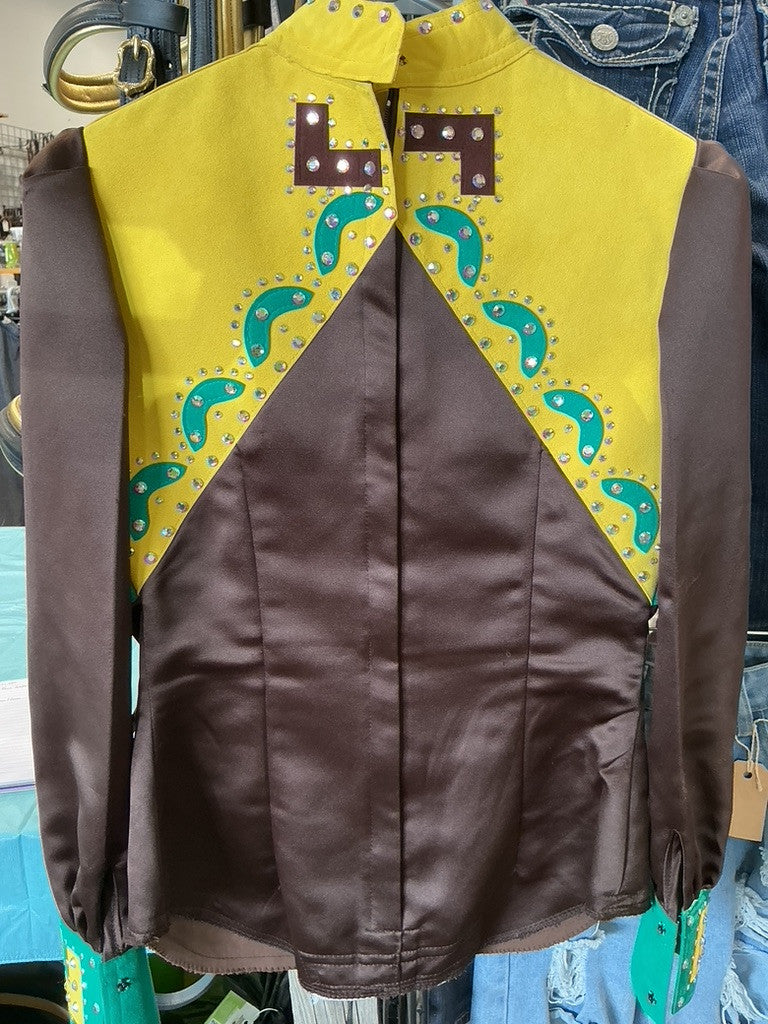 English Shirt Brown/Yellow/Green