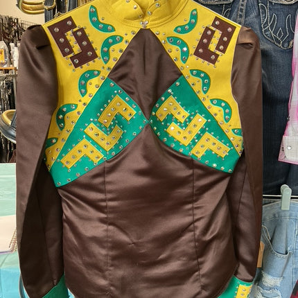 English Shirt Brown/Yellow/Green