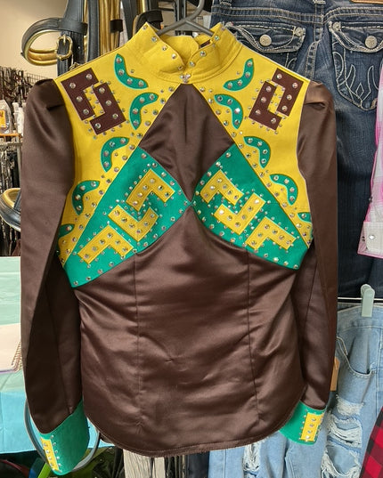 English Shirt Brown/Yellow/Green