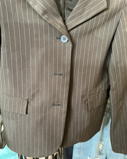 Show Jacket Black Pinstripe 12