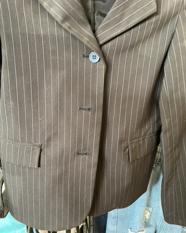 Show Jacket Black Pinstripe 12