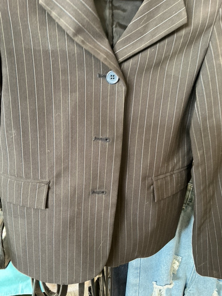 Show Jacket Black Pinstripe 12