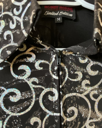 English Show Shirt Med Black/Silver