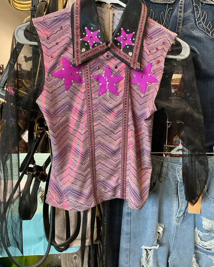 Show Outfit Pink/Purple BlackPants 8