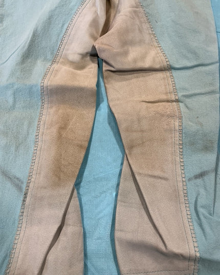 Breeches 28 Light tan /Blue