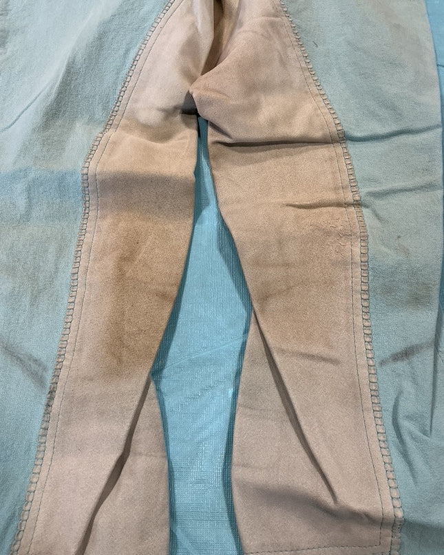 Breeches 28 Light tan /Blue