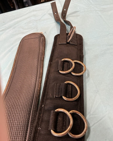 Surcingle Black Nylon/Neoprene 