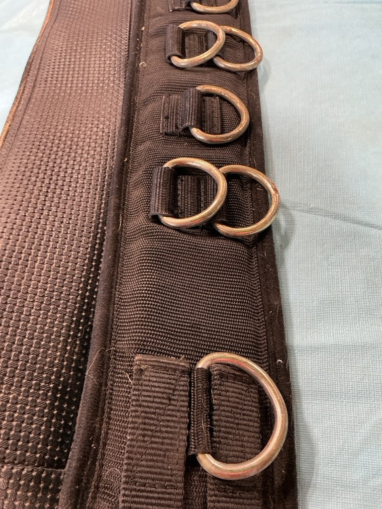 Surcingle Black Nylon/Neoprene 