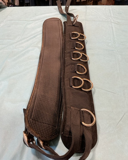 Surcingle Black Nylon/Neoprene 