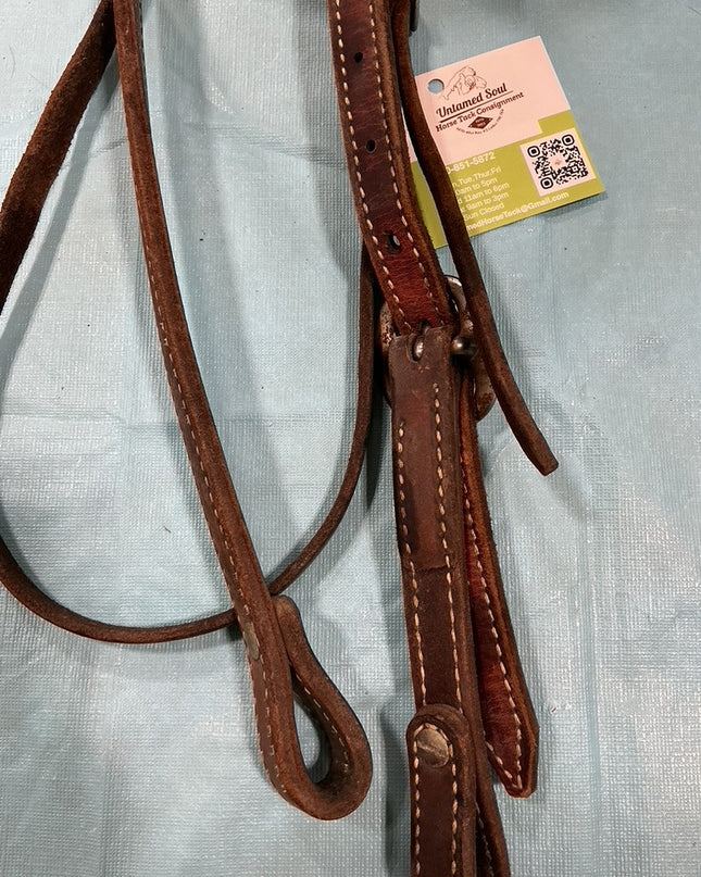 Western Headstall Brown 