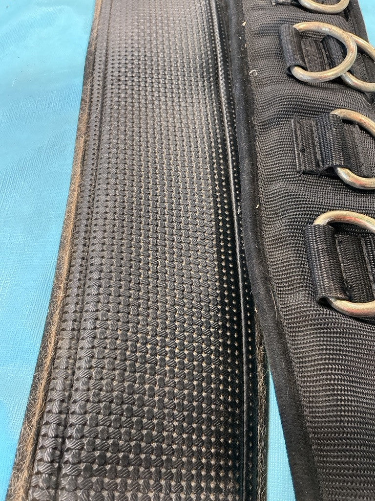 Surcingle Black Nylon/Neoprene 
