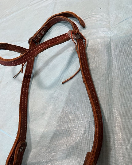 Western Headstall Brown Bit 5" 