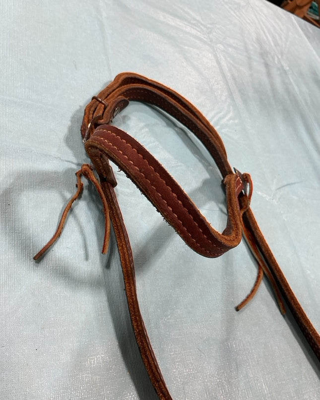 Western Headstall Brown Bit 5" 