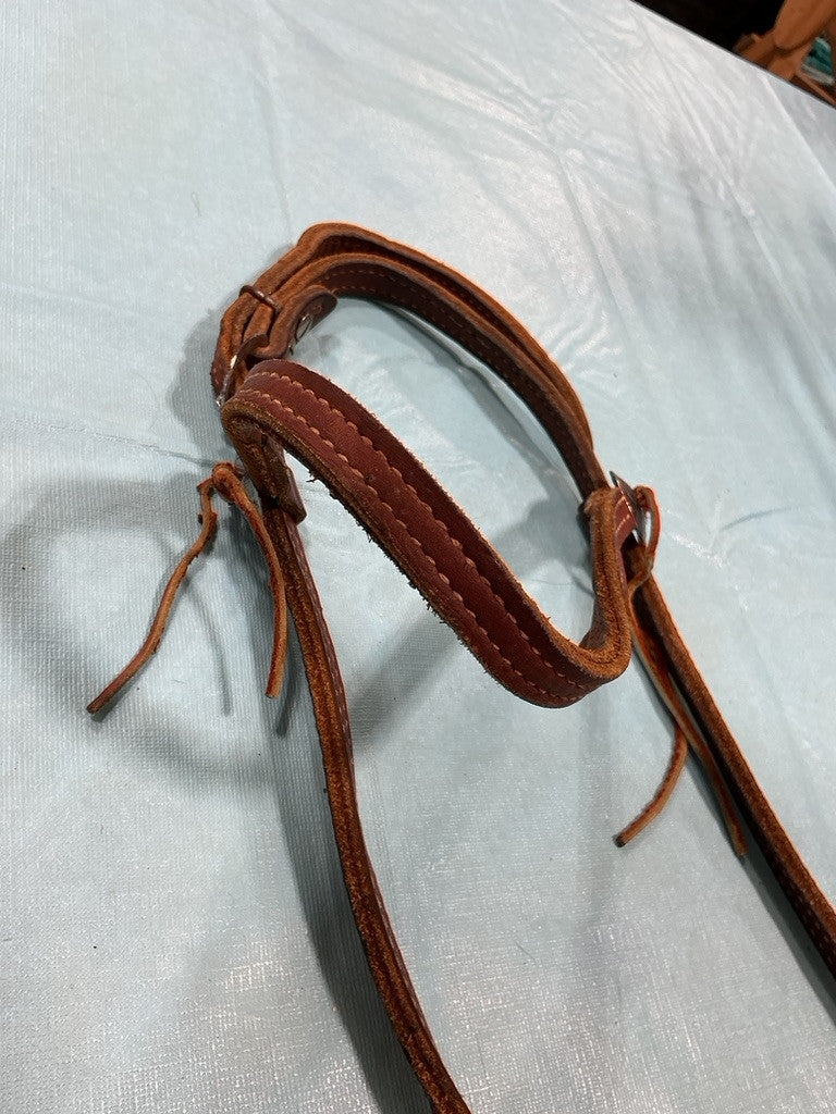 Western Headstall Brown Bit 5"