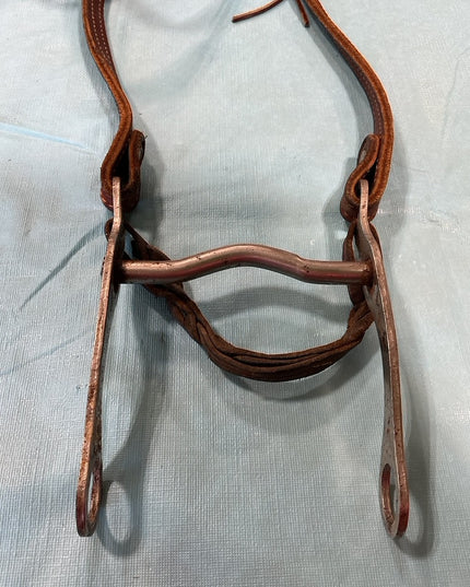 Western Headstall Brown Bit 5" 