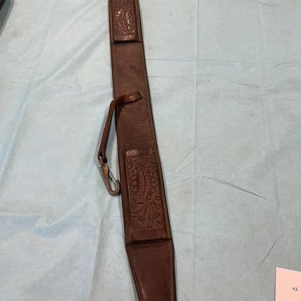 Back Cinch Dark Brown Tooled 36"