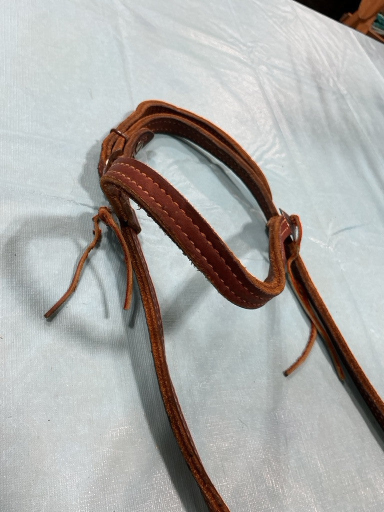 Western Headstall Brown Bit 5"