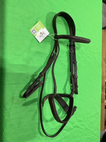 English Headstall Brown Cob