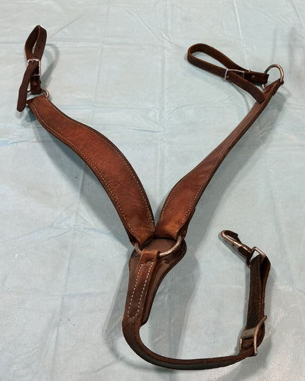 Western Breast Collar Brown Smaller Size