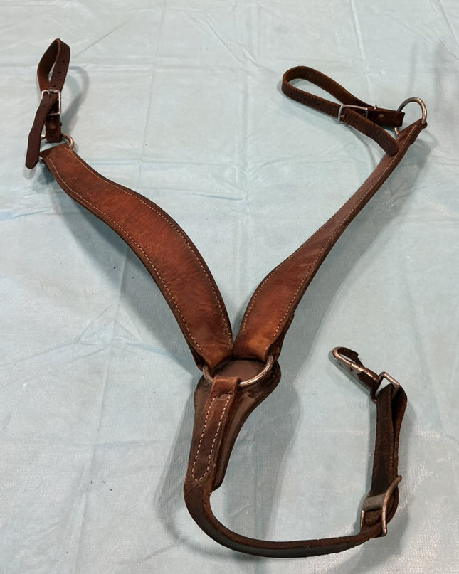 Western Breast Collar Brown Smaller Size