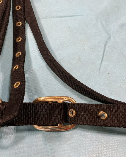 Halter Cavesson Black Nylon