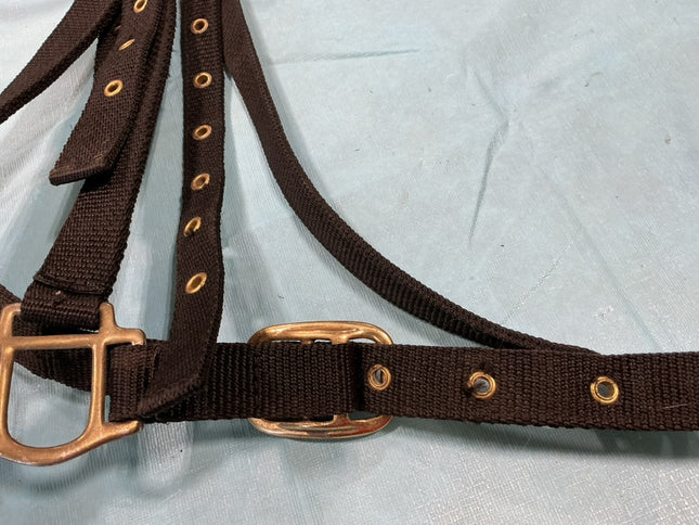 Halter Cavesson Black Nylon