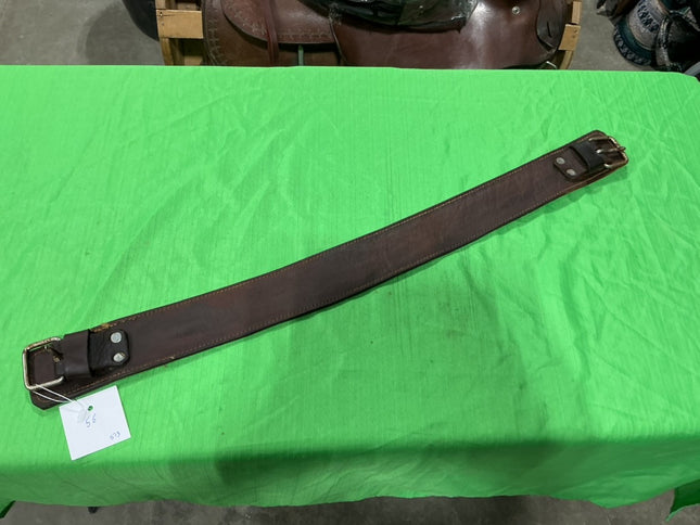 Flank /Back Cinch Leather 34"Dark