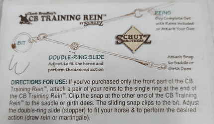 Training Rein Leather 