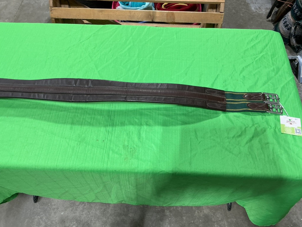English Girth 50" Brown Leather