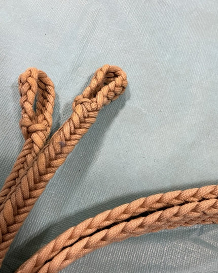 Western Reins Tan Nylon