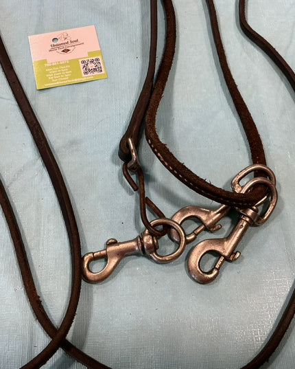 Reins Draw Brown Leather