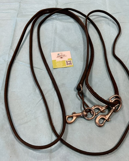 Reins Draw Brown Leather