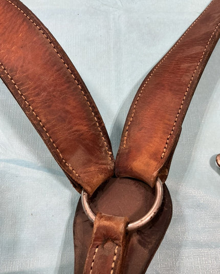 Western Breast Collar Brown Smaller Size